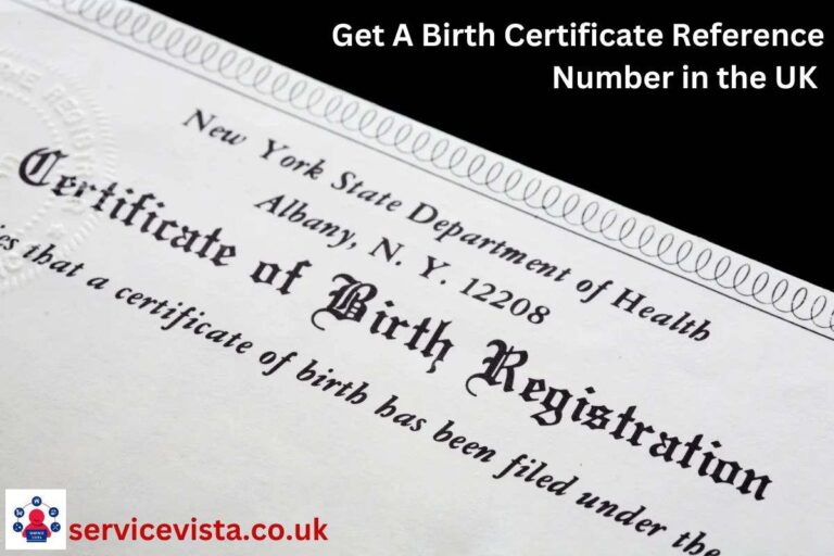 Birth Certificate Reference Number